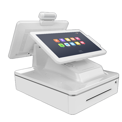 Dual-Screen with Cash Drawer(13.3" + 13.3")